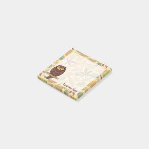 Owl Cartoon Post-it® Notes
