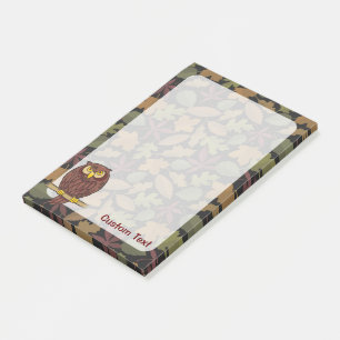Owl Cartoon Post-it® Notes