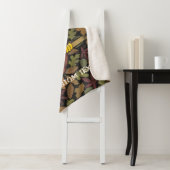 Owl Cartoon Sherpa Deken (In situ)