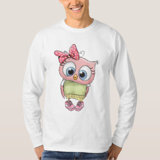 Owl Cartoon T-shirt