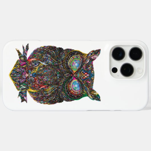 Owl Case-Mate iPhone Case (Achterkant (horizontaal))