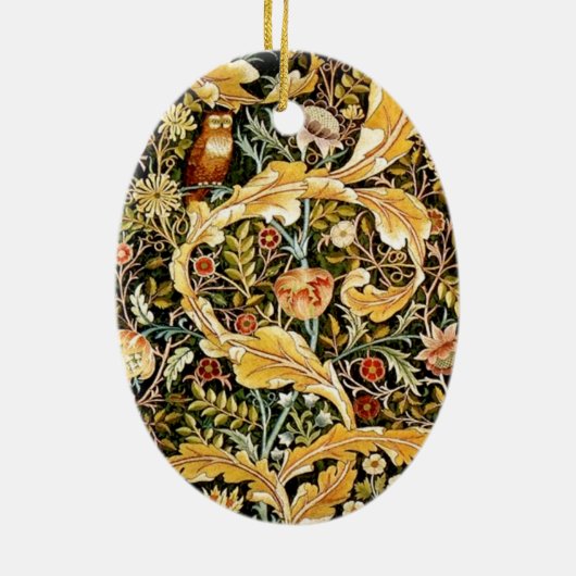 Owl Ceramic Ornament (Achterkant)