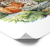 Owl Children's Book Illustration Poster (Hoek)