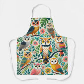 Owl cooking schort (Voorkant)