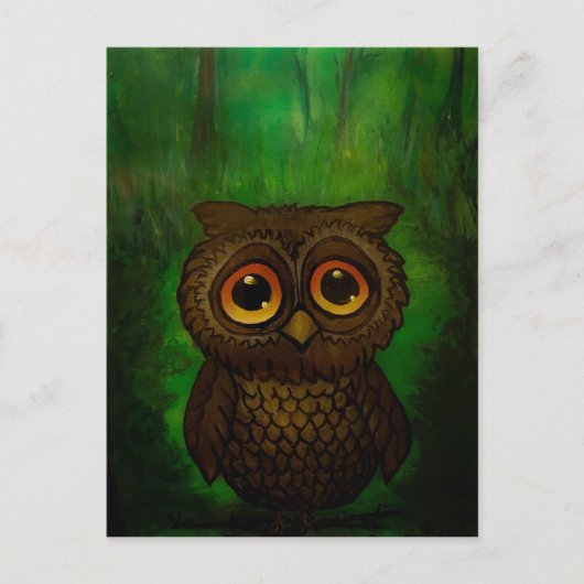 Owl cutie briefkaart (Voorkant)