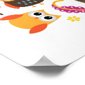 Owl de Druk van het Poster van de Vergadering (Hoek)