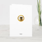 Owl de Kaart van het Afstuderen van Gefeliciteerd (Achterkant)