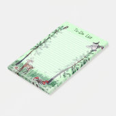 Owl Deer woud waterverf aan-do lijst Post-it® Notes (Schuin)