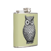 Owl Design Flask Heupfles (Rechts)