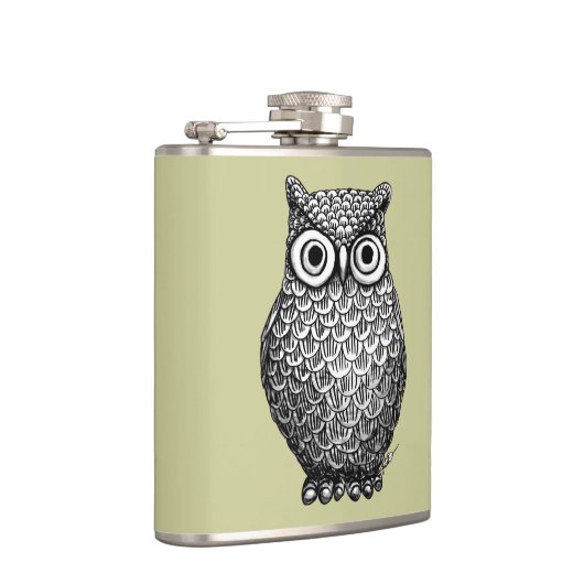 Owl Design Flask Heupfles (Rechts)