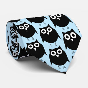 Owl design stropdas