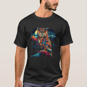 Owl design t-shirt