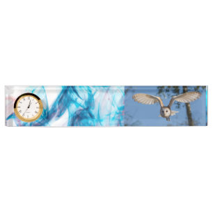 Owl Desk Name Bord Naambordje