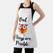 Owl dingen zijn mogelijk schort (Insitu)