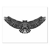 Owl Doodle Rubberstempel (Afrduk)