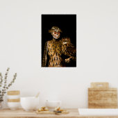 Owl door Johannes Stötter Poster (Keuken)