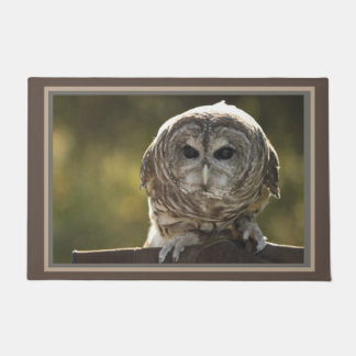 Owl doormat deurmat