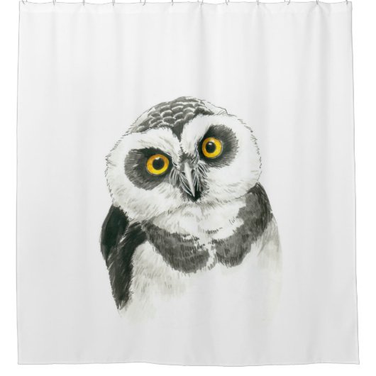 Owl Douchegordijn (Voorkant)