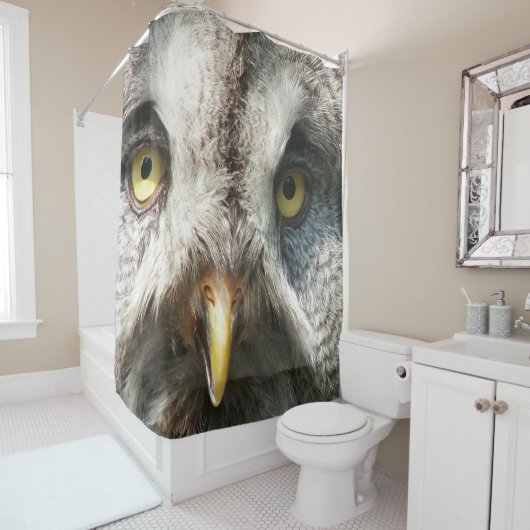 Owl Douchegordijn (In situ)