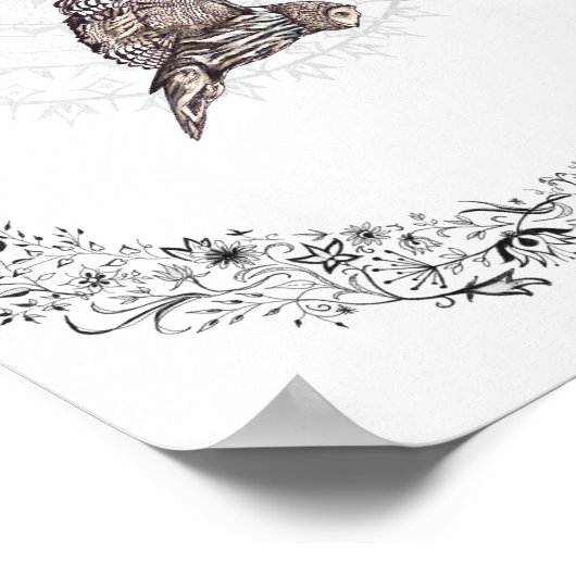 Owl Dreams 8x10 Print (Hoek)