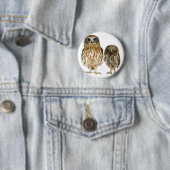 Owl Duo Ronde Button 5,7 Cm (In situ)