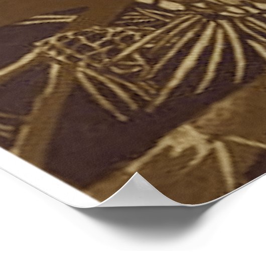 Owl Een boek lezen door Moonlight Poster (Hoek)