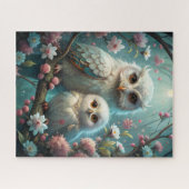 Owl en Baby Legpuzzel (Horizontaal)