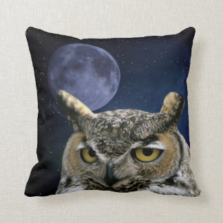 Owl en Blue Moon Kussen