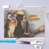 Owl en Cat Halloween Tissuepapier (Craft)