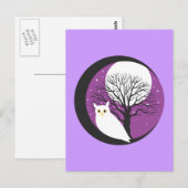 OWL EN MOON BRIEFKAART (Voorkant / Achterkant)