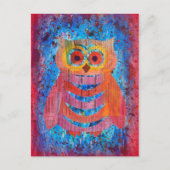 Owl / Eule Briefkaart (Voorkant)