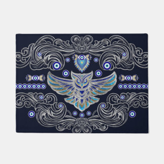 Owl Evil Eye Ornament Deurmat