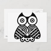 Owl Eye Briefkaart (Voorkant / Achterkant)
