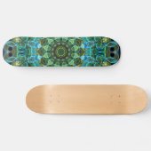 Owl Eyes kaleidoscoop Skateboard (Horizontaal)