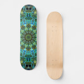 Owl Eyes kaleidoscoop Skateboard (Voorkant)