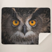 OWL EYES SHERPA DEKEN (Voorkant (horizontaal))