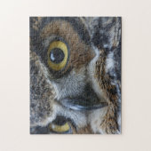 Owl Eyes Wildlife Jigzaag Puzzle Legpuzzel (Verticaal)