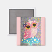 Owl Fairy Princess Magnet (Recto/Verso)