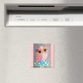Owl Fairy Princess Magnet (In Situ (Lave-vaisselle))