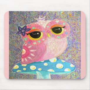 Owl Fairy Princess Mousepad Muismat