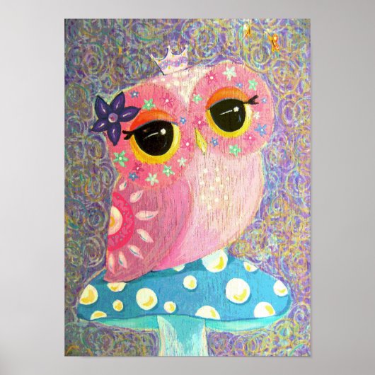 Owl Fairy Princess Poster (Voorkant)