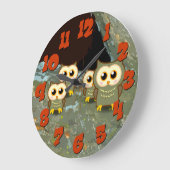 Owl Familie Grote Klok (Hoek)