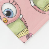 Owl Fleece Blanket (Hoek)
