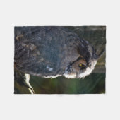 Owl Fleece Blanket (Voorkant (Horizontaal))