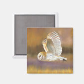 Owl Flying Magnet (Recto/Verso)