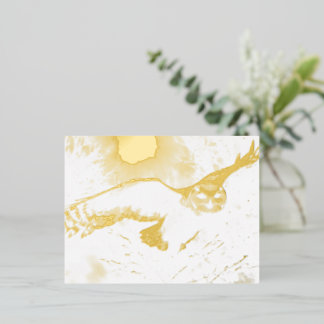 Owl Folie Feestdagen Briefkaart