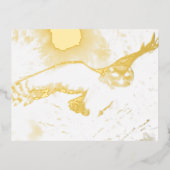 Owl Folie Feestdagen Briefkaart (Voorkant)