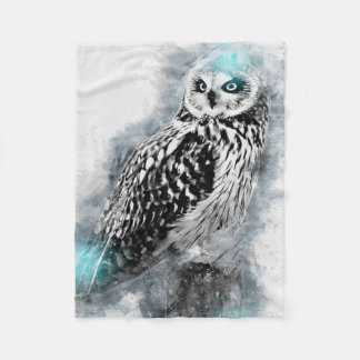 Owl | Forest Life | Cadeaus voor boomgaarden Fleece Deken
