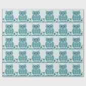 Owl gift cadeaupapier (Vlak)