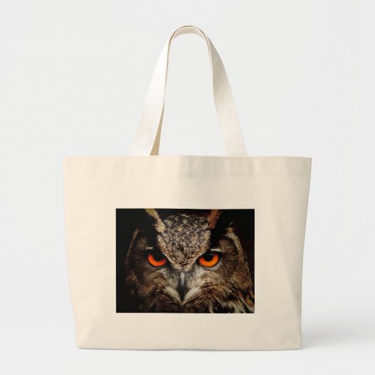 Owl Grote Tote Bag (Voorkant)